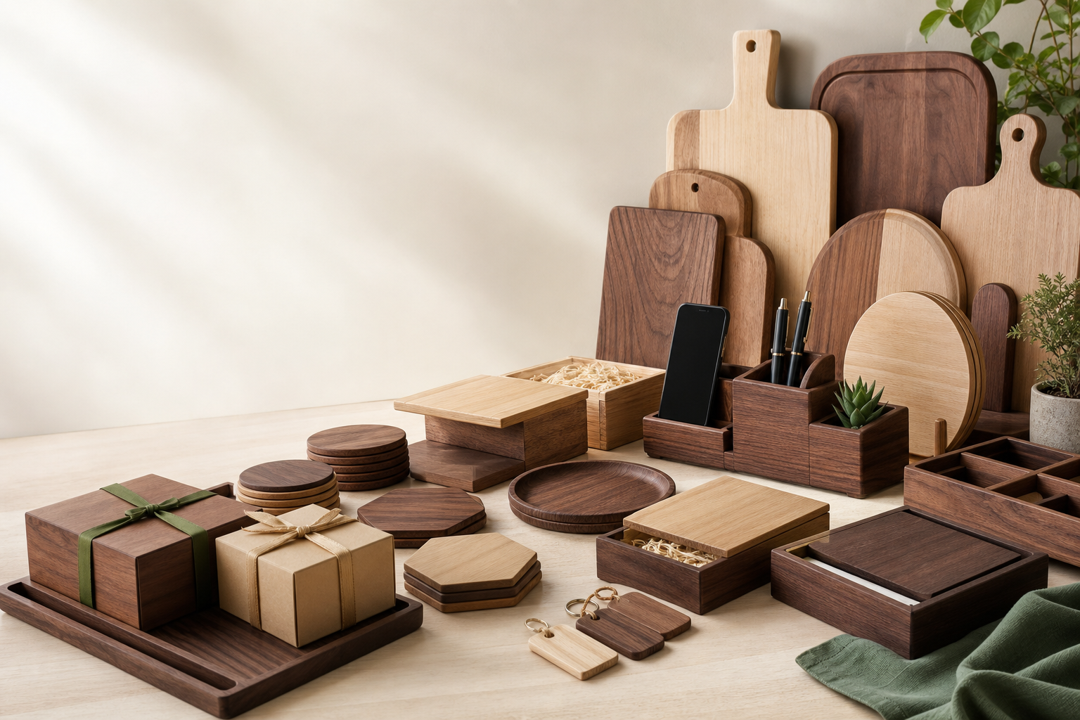 Wholesale wooden product collection